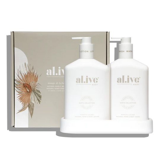 Wash & Lotion Duo | Mango & Lychee | al.ive