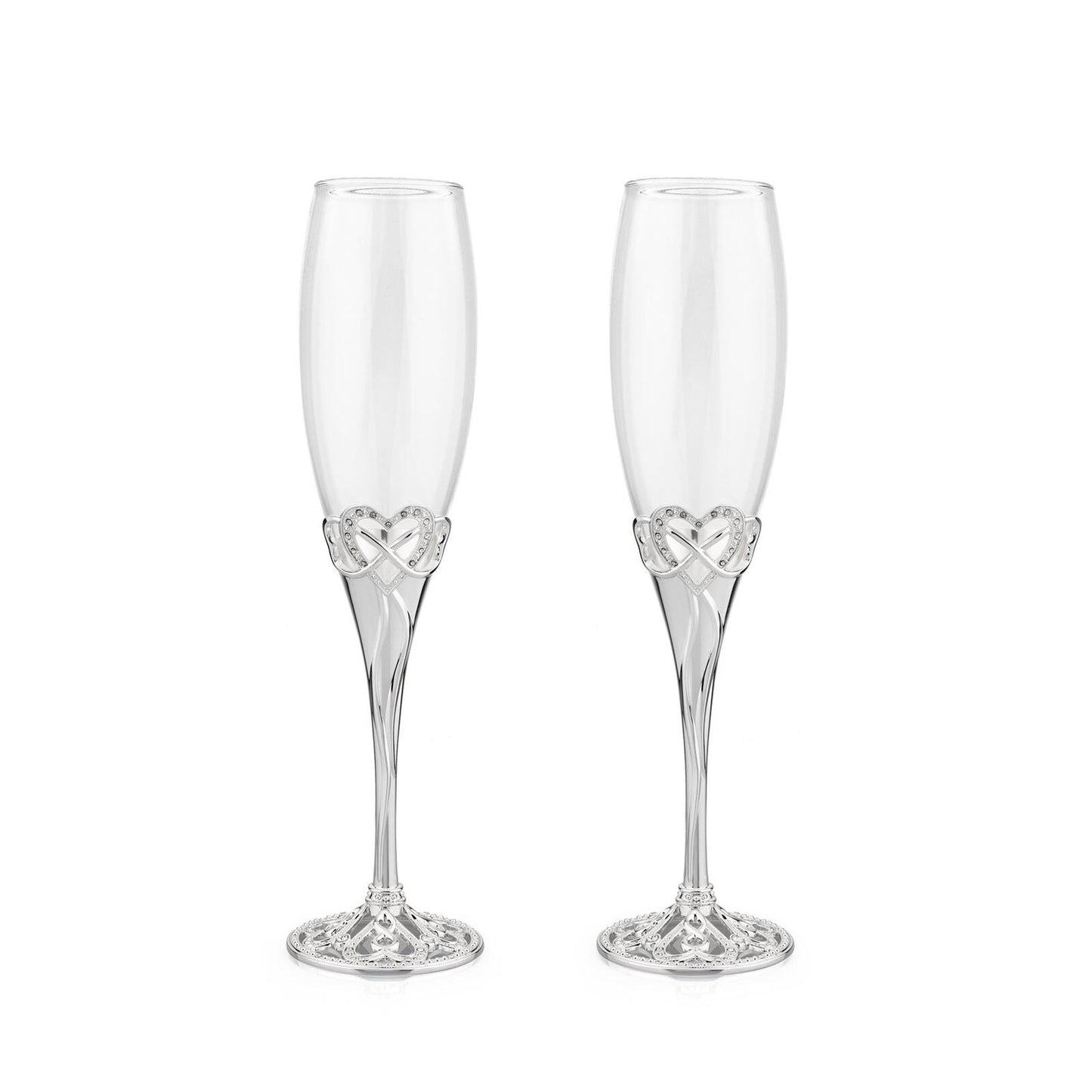 Infinity - Champagne Flute Pair