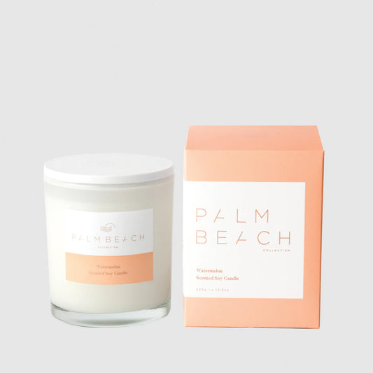 Watermelon Scented Candle 420g | Palm Beach