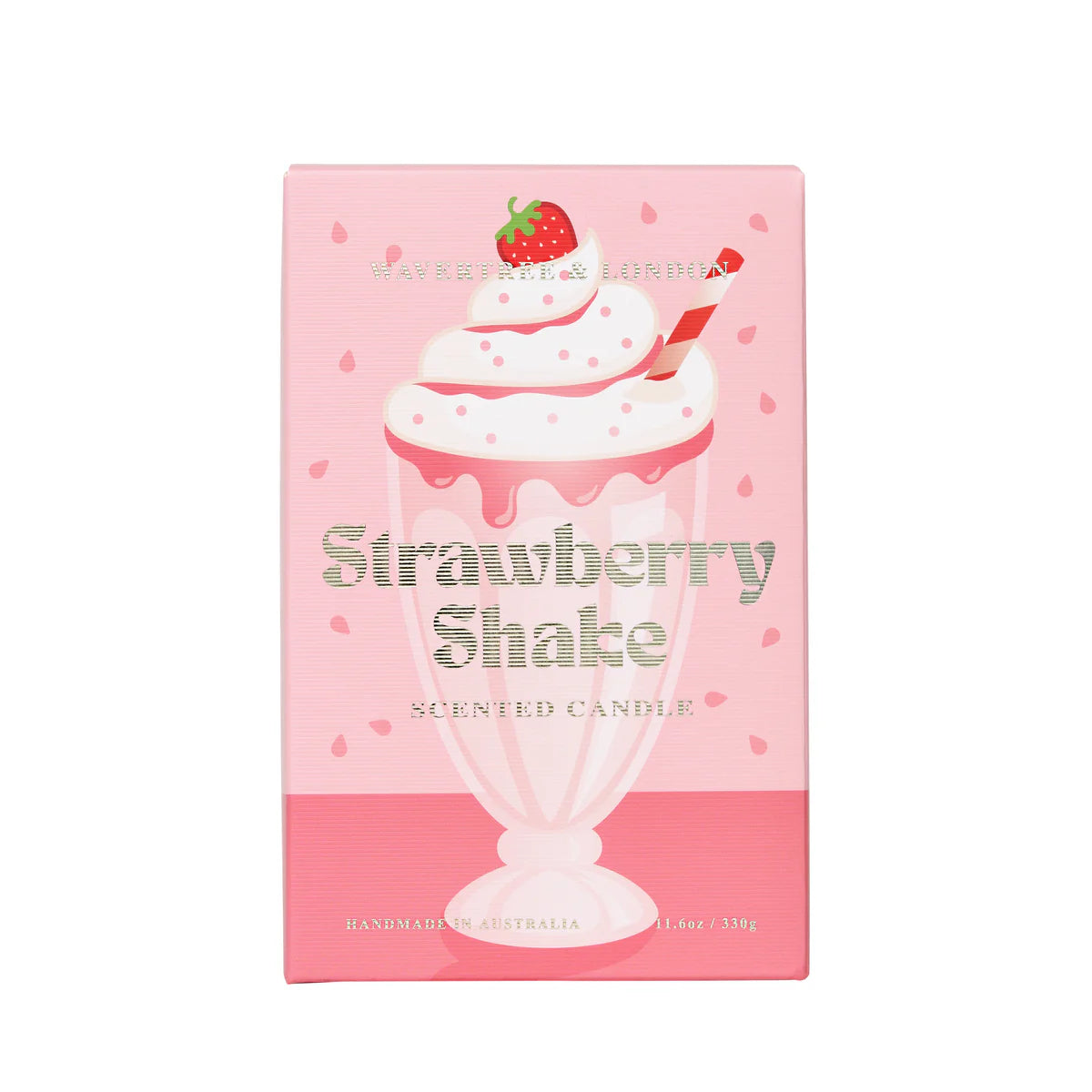 Strawberry Shake Candle | Wavertree & London
