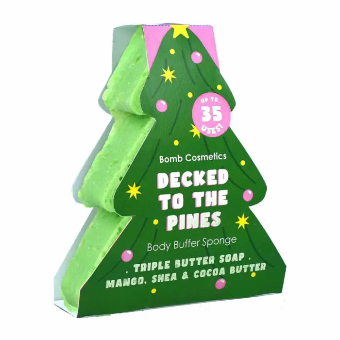 Decked To The Pines Body Buffer | Bomb Cosmetics