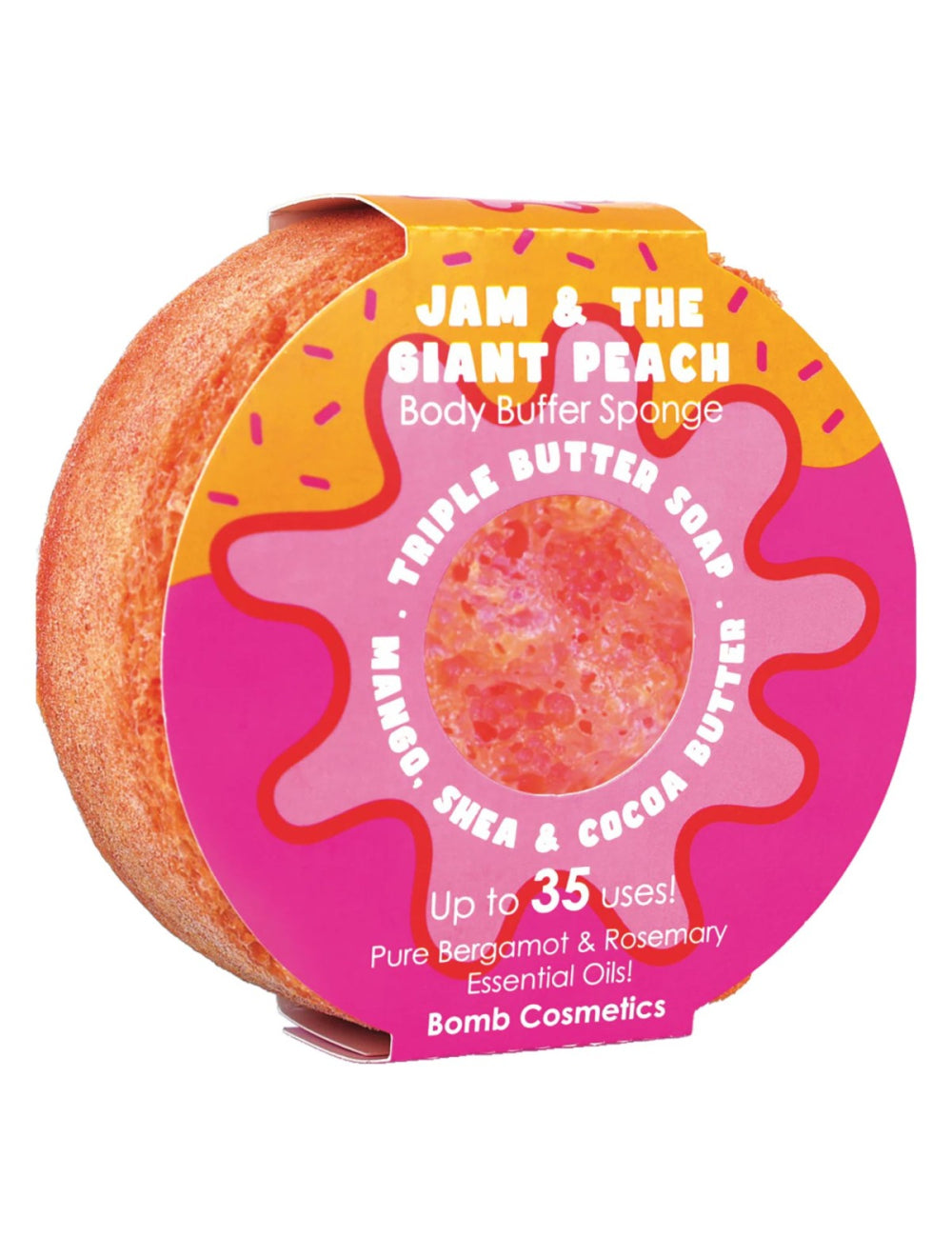 Jam And The Giant Peach Body Buffer | Bomb Cosmetics