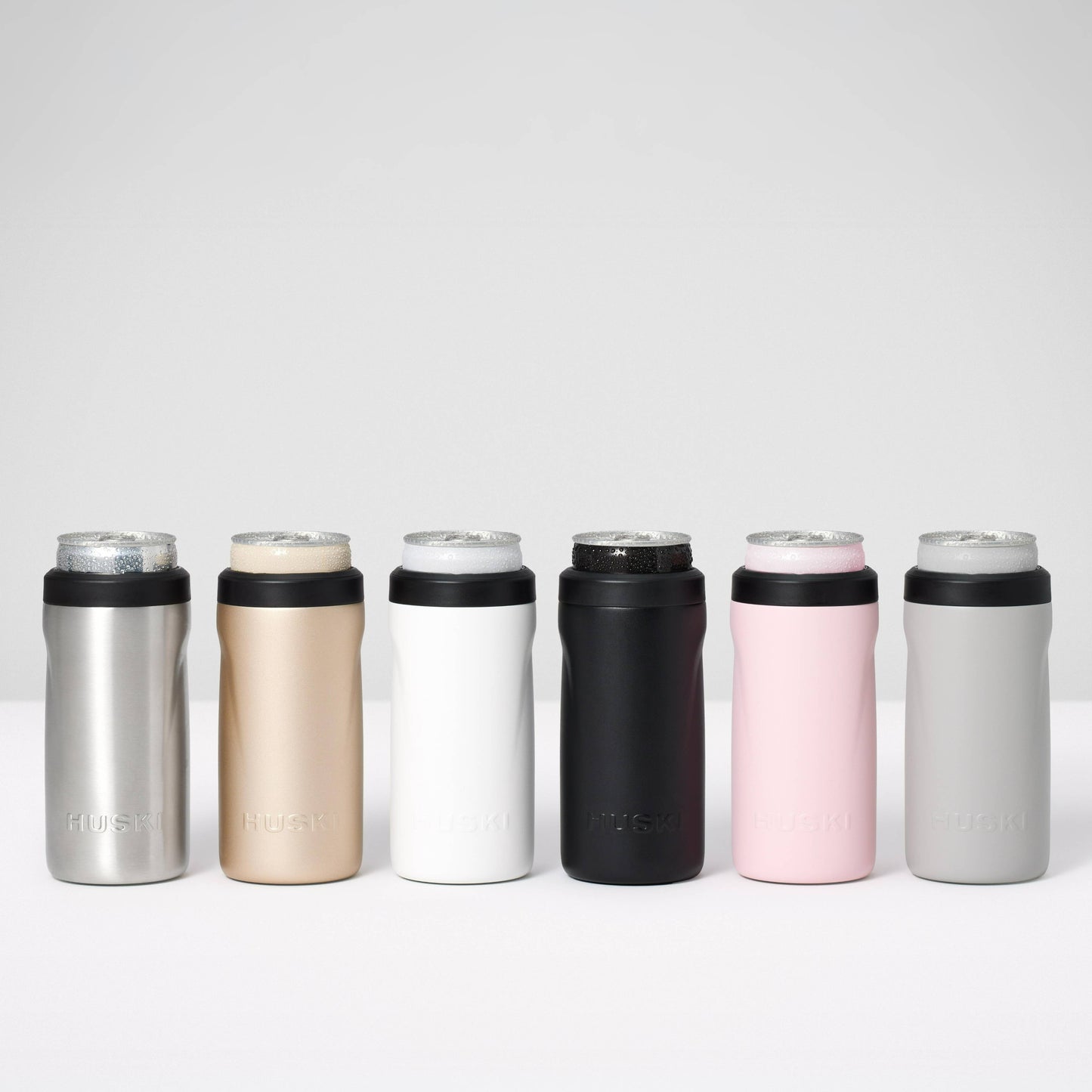 NEW: Huski Slim Can Cooler - White