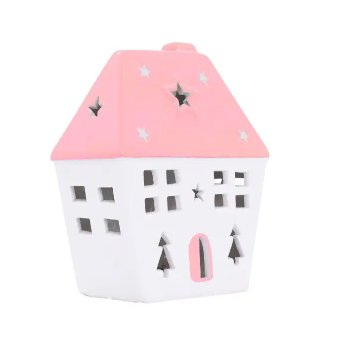 Christmas Light Up Ceramic House | Splosh