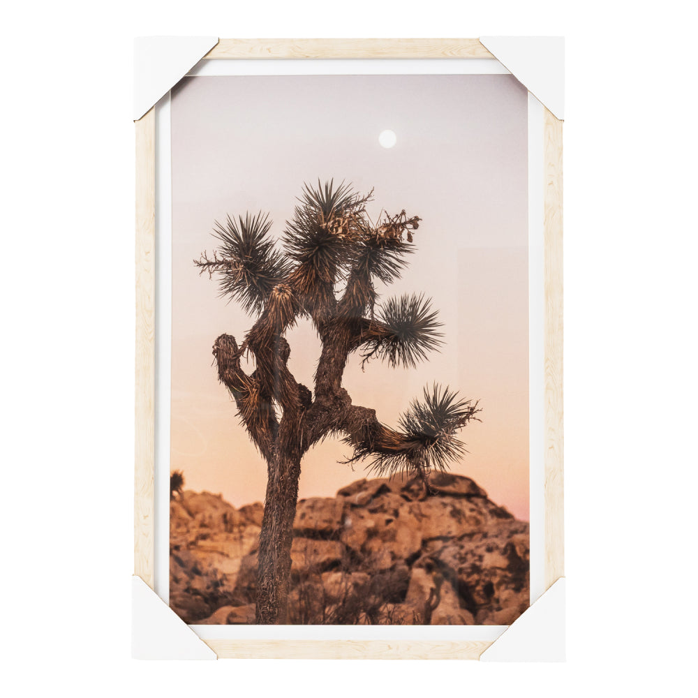 Desert Dunes Framed Glass Print 43 x 63cm
