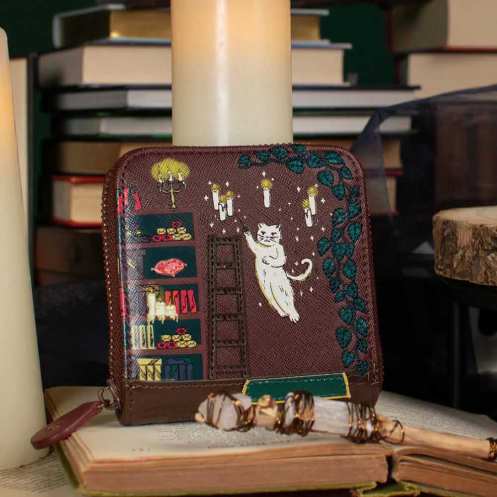 Mystic Wicks Candle and Wandmakers Square Wallet | Vendula London