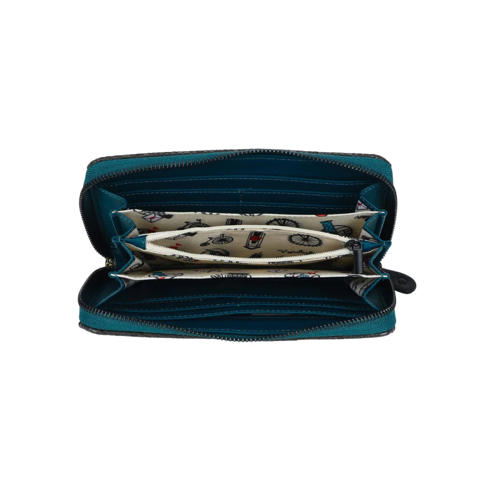 Between the Covers Bookbinders Large Ziparound Wallet | Vendula London