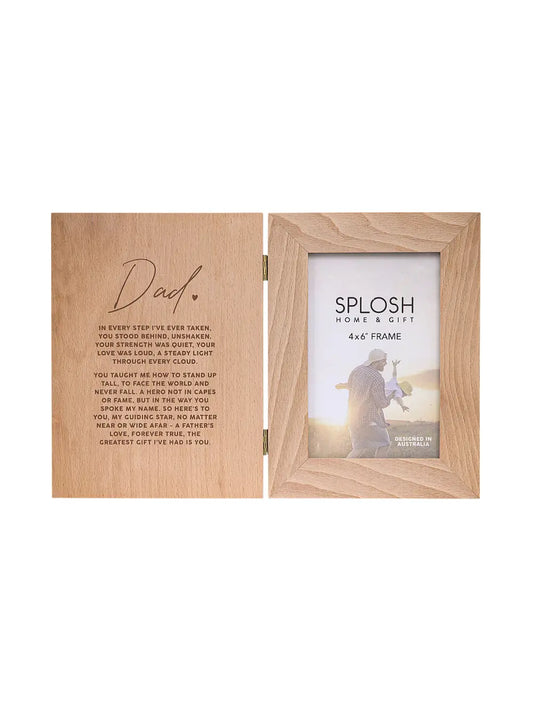 Father's Day Dad Verse With Frame | Splosh