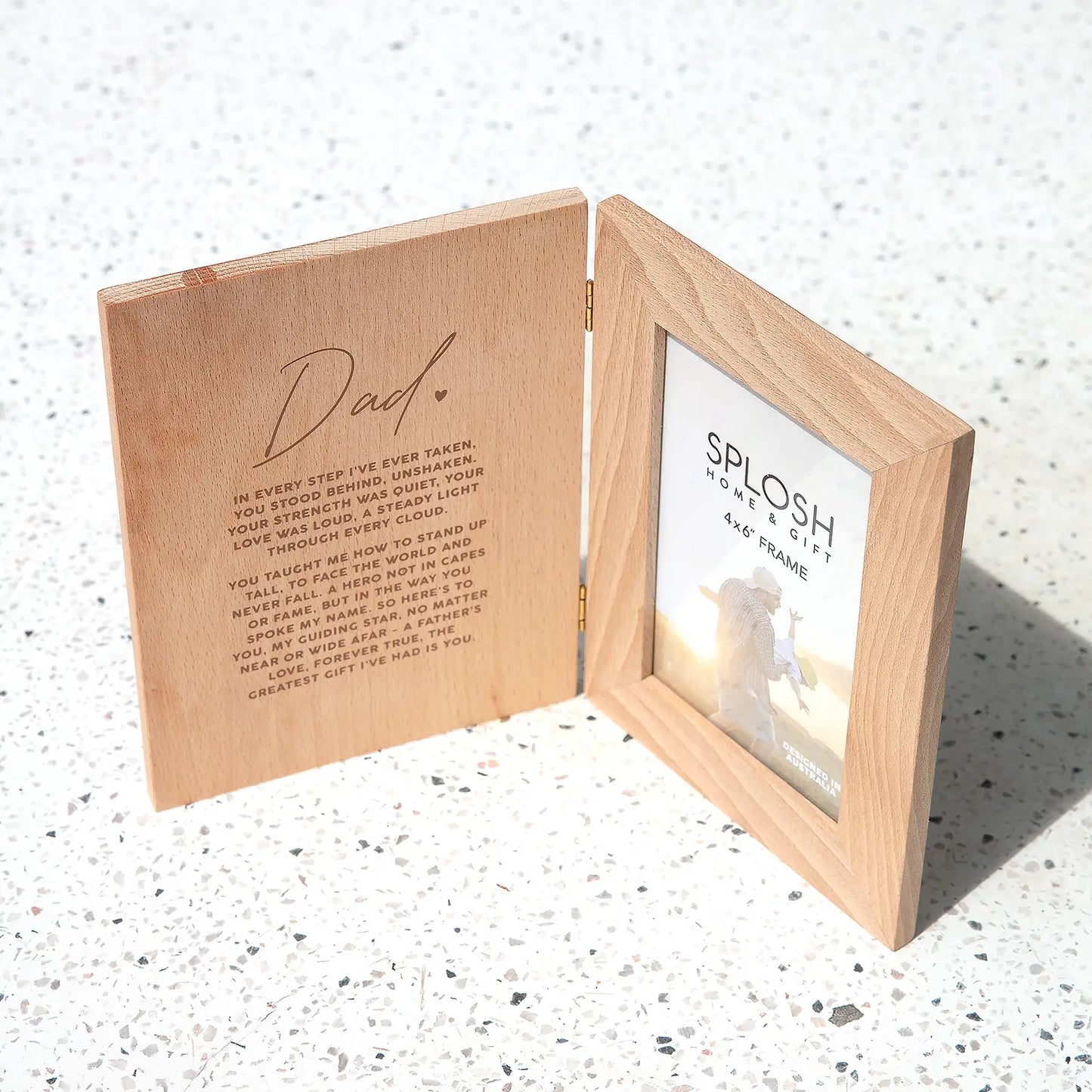 Father's Day Dad Verse With Frame | Splosh