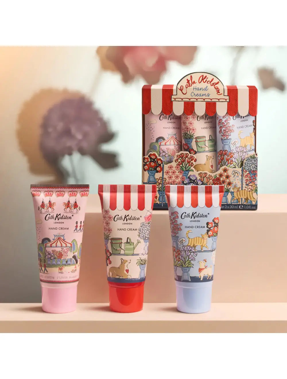 Mixed Bunch Hand Cream Trio | Cath Kidston Flower Market