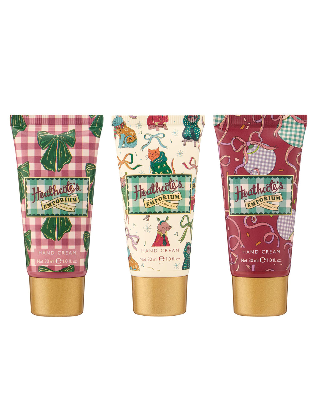 Festive Hand Cream Trio | Heathcote's Emporium