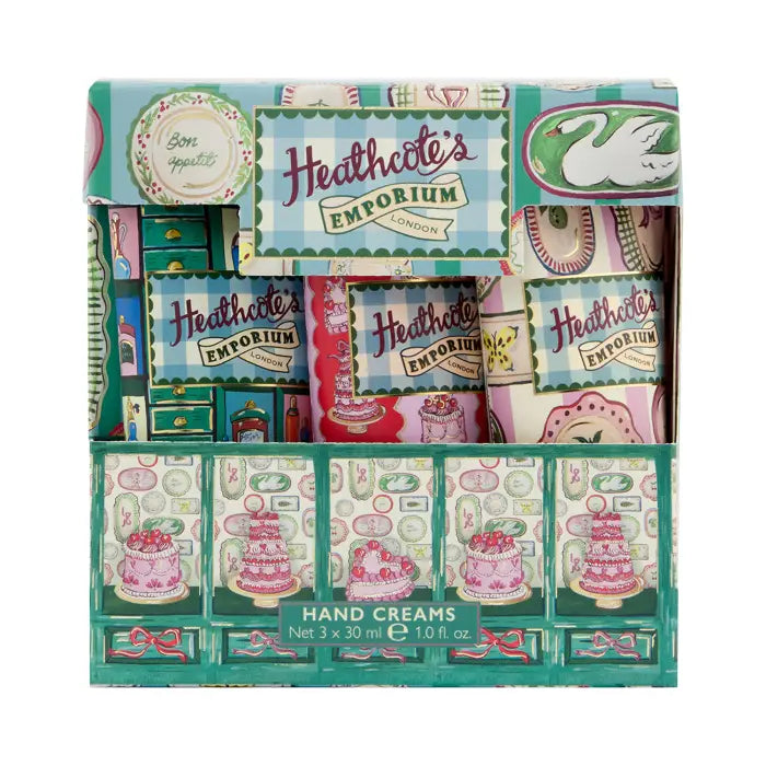 Vintage Fayre Hand Cream Trio | Heathcote's Emporium