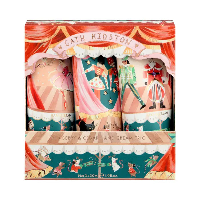 Nutcracker Theatre Hand Cream Trio | Cath Kidston