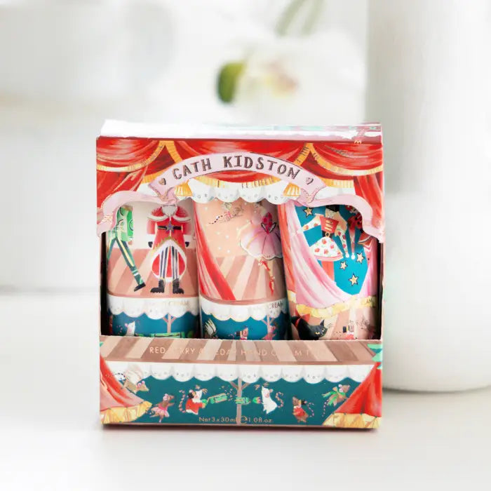 Nutcracker Theatre Hand Cream Trio | Cath Kidston