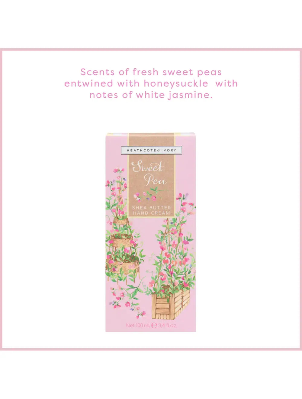 Sweet Pea Hand Cream | Heathcote & Ivory