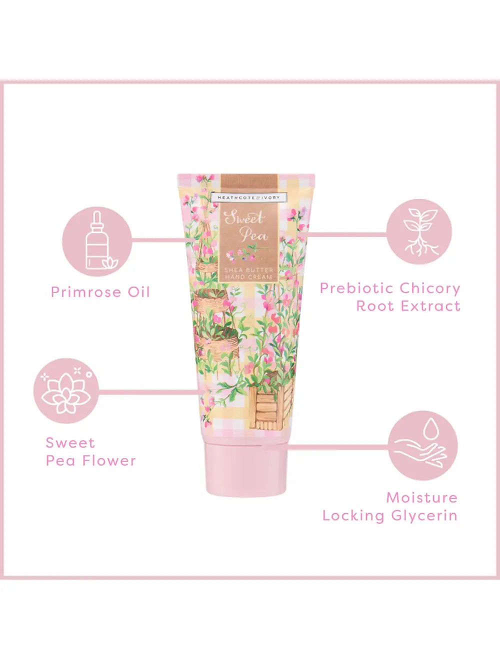 Sweet Pea Hand Cream | Heathcote & Ivory