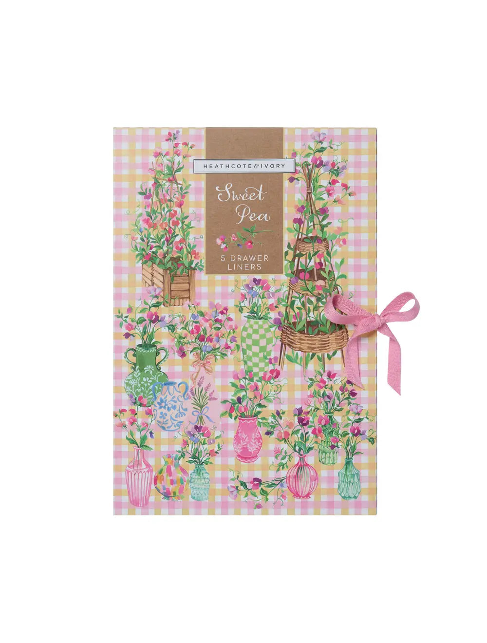 Sweet Pea Scented Drawer Liners | Heathcote & Ivory