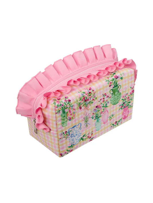 Ruffle Wash Bag | Heathcote & Ivory