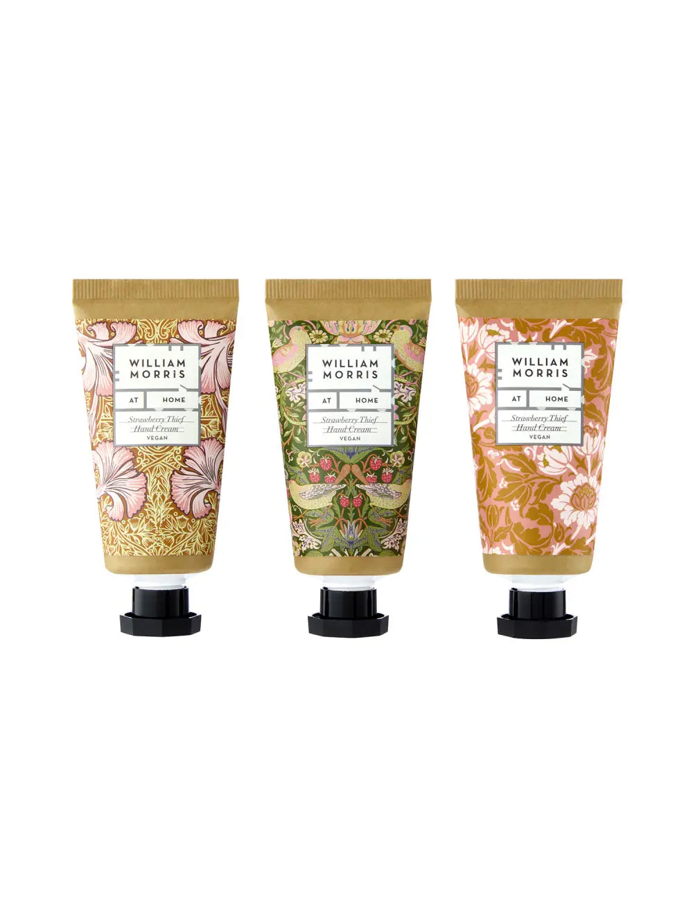 The Voyager Strawberry Thief Hand Cream Trio | William Morris at Home
