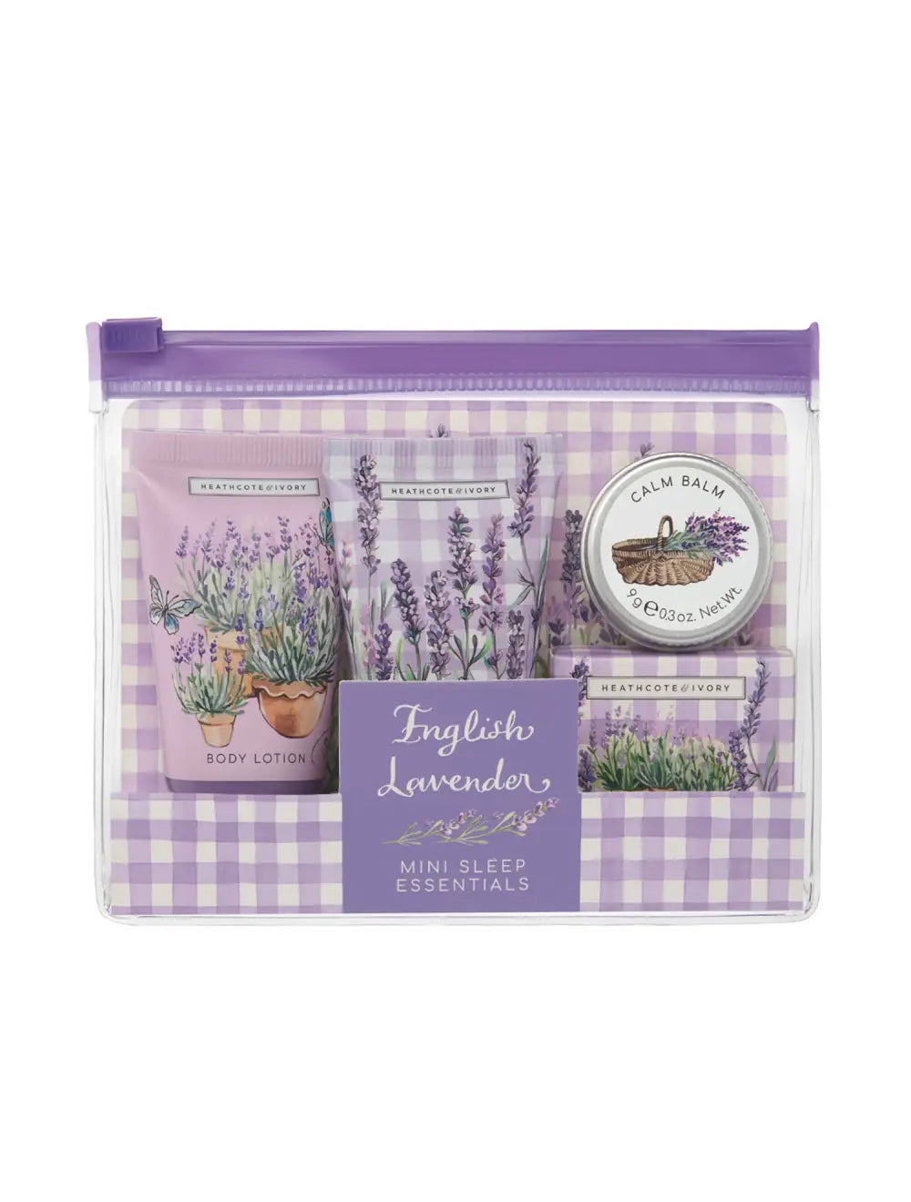 Lavender Mini Sleep Essentials Set | Heathcote & Ivory