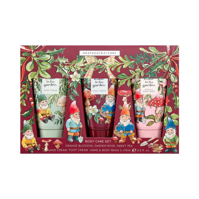 In The Garden Festive Collection Body Care Set | Heathcote & Ivory