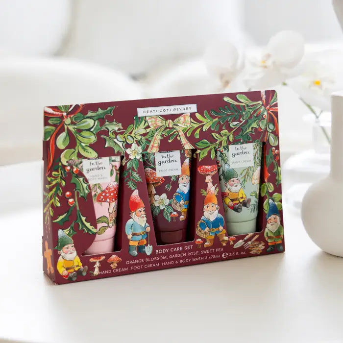 In The Garden Festive Collection Body Care Set | Heathcote & Ivory
