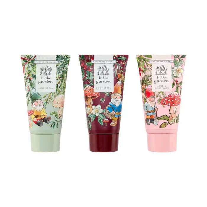 In The Garden Festive Collection Body Care Set | Heathcote & Ivory