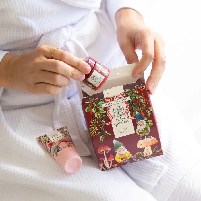 In The Garden Festive Collection Festive Gnome Home | Heathcote & Ivory