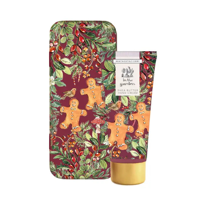 In The Garden Festive Collection Hand Cream in Tin | Heathcote & Ivory