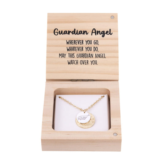 Guardian Angel Necklace | Heart & Soul