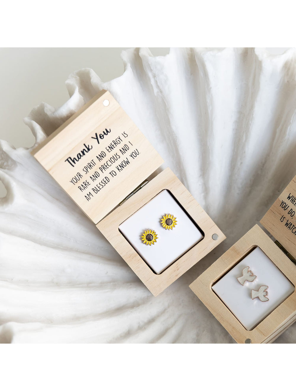 Thank You Earrings | Heart & Soul