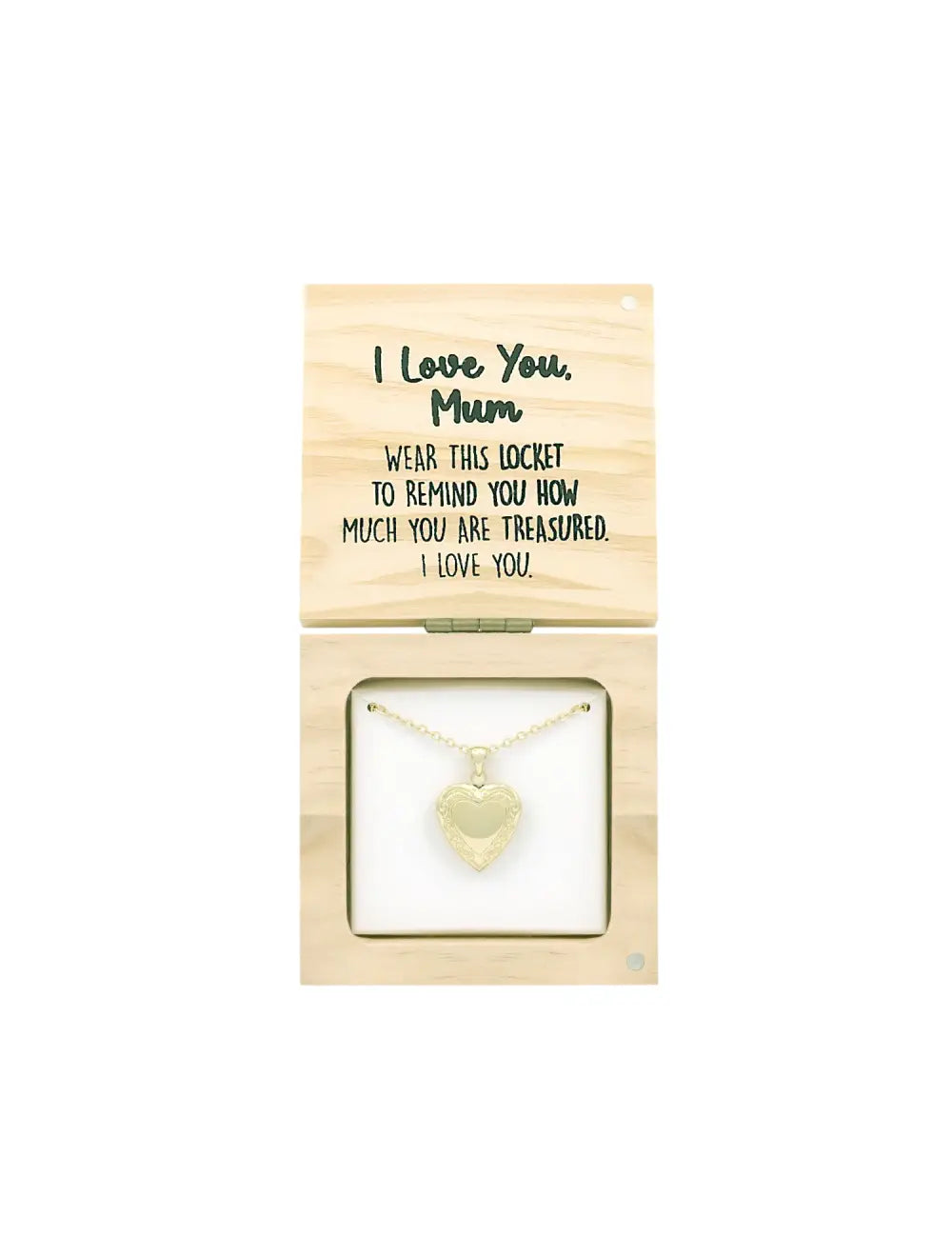 Heart & Soul Locket Necklace | Splosh