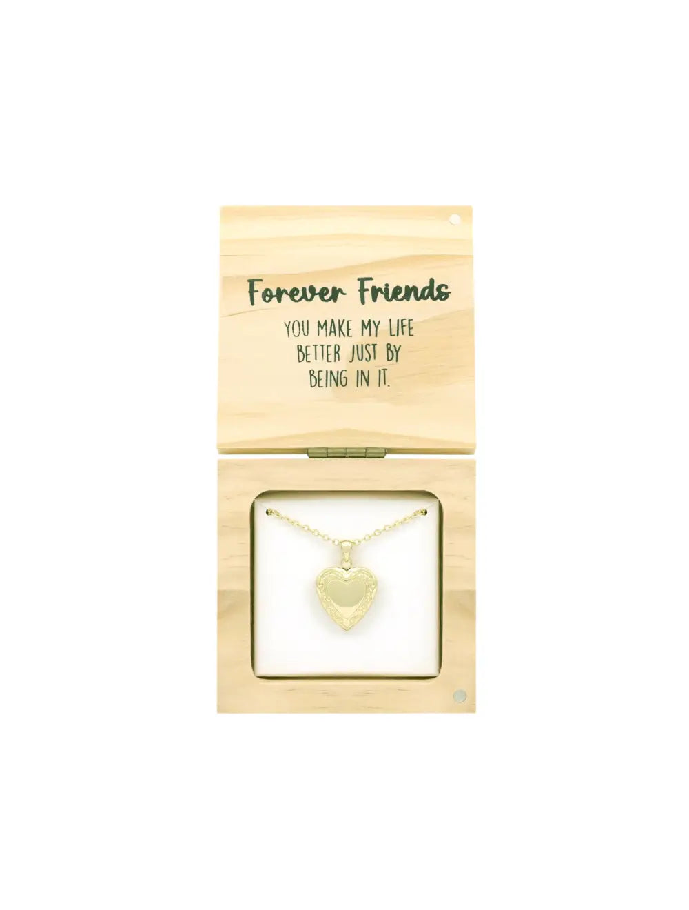 Heart & Soul Locket Necklace | Splosh