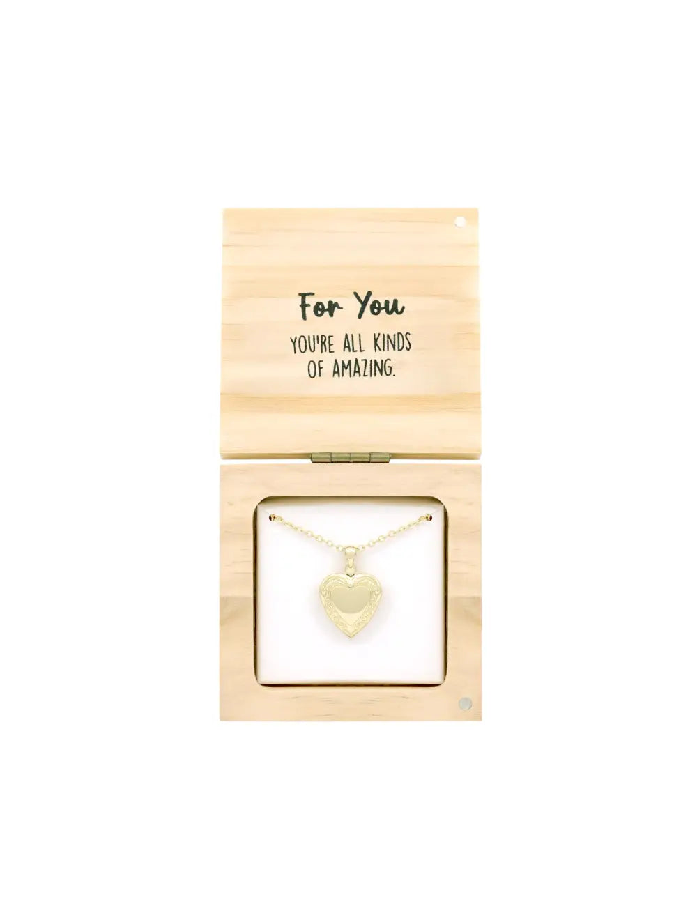 Heart & Soul Locket Necklace | Splosh