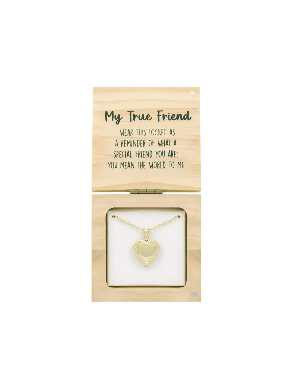 Heart & Soul Locket Necklace | Splosh