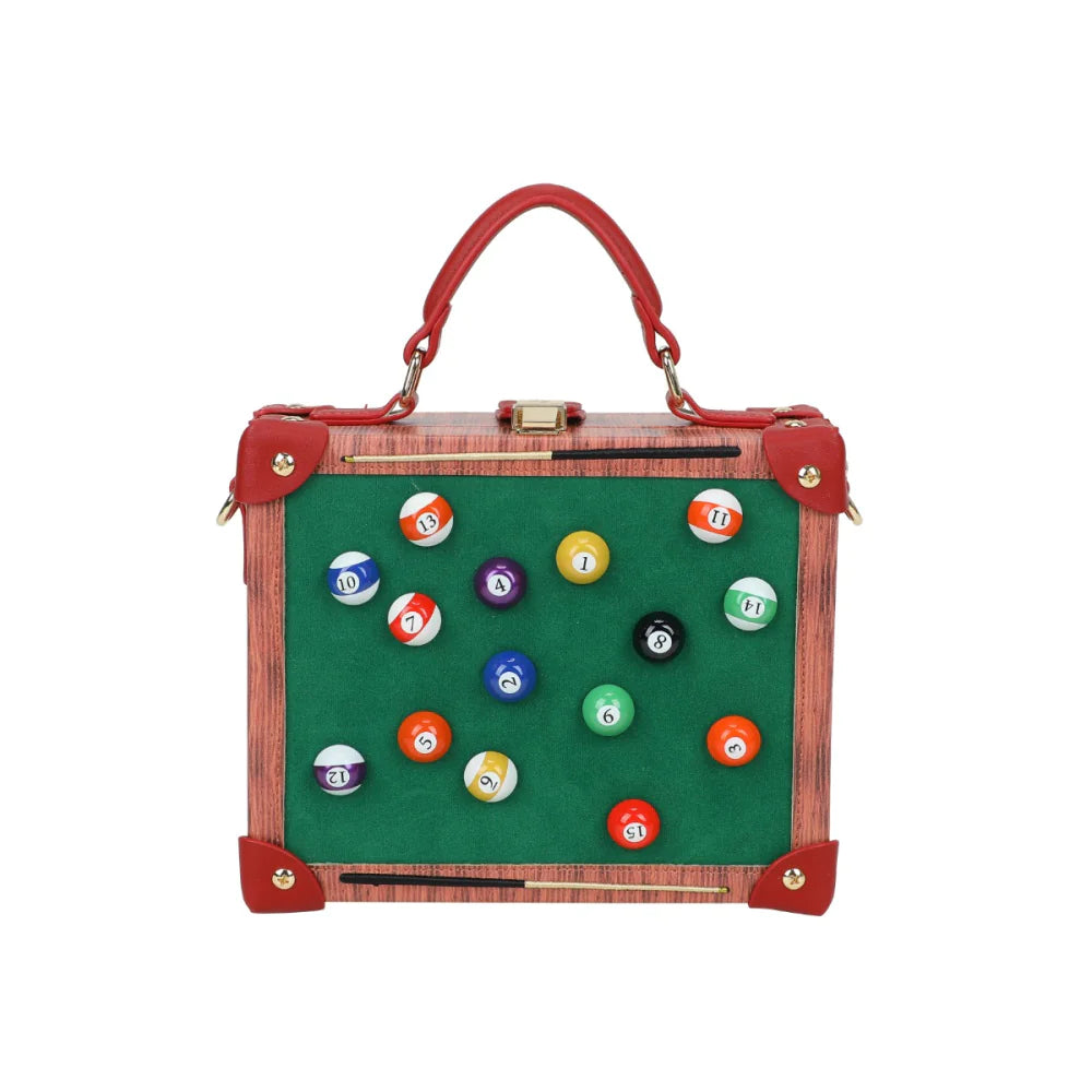 Cheers Street Billiard Box Bag | Vendula London