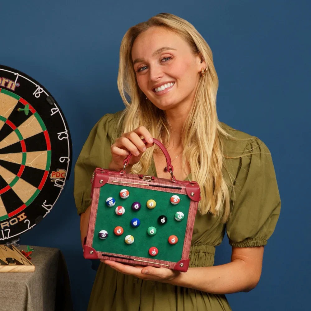 Cheers Street Billiard Box Bag | Vendula London