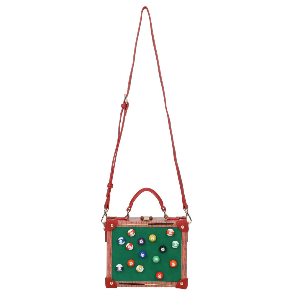 Cheers Street Billiard Box Bag | Vendula London