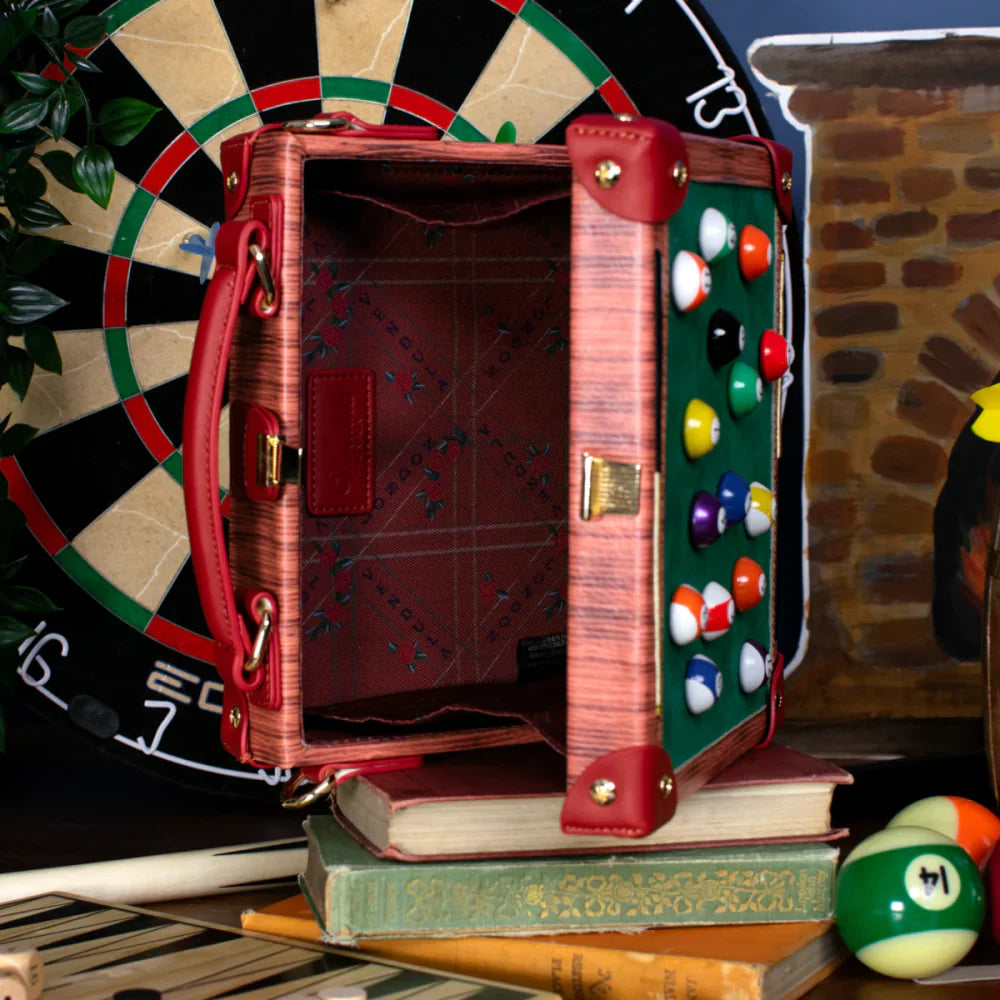 Cheers Street Billiard Box Bag | Vendula London