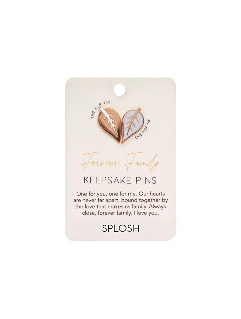 Forever Connected Keepsake Pins | Splosh