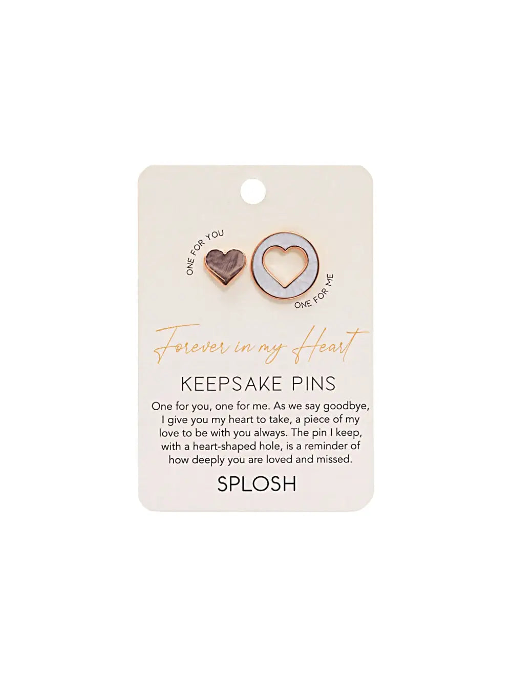 Forever Connected Keepsake Pins | Splosh