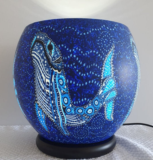 Lamp Small Whale and Led Bulb