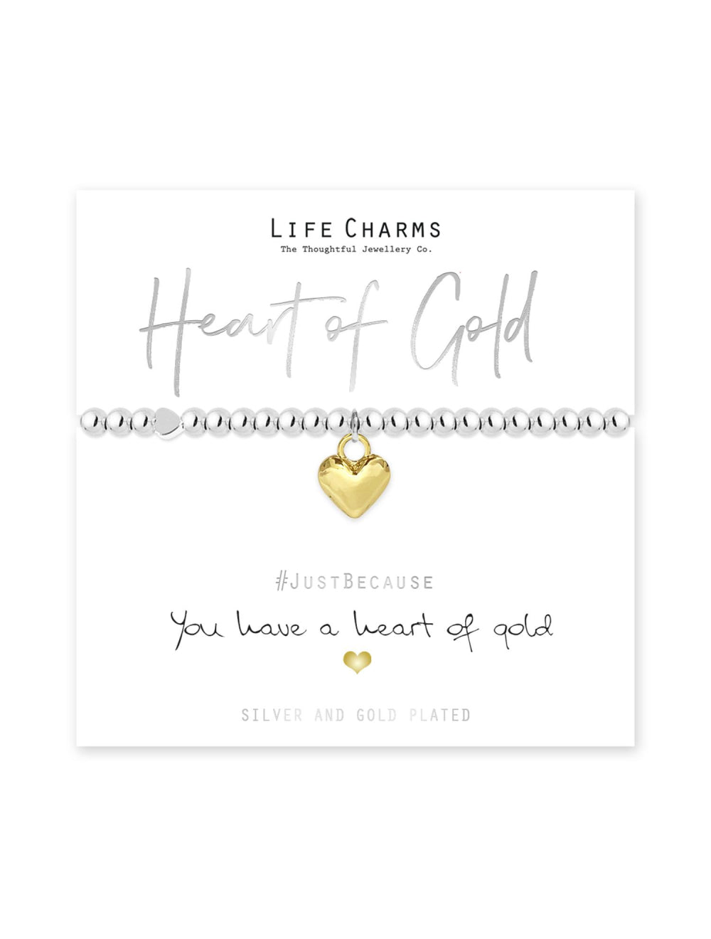 Life Charms Just Because Bracelets