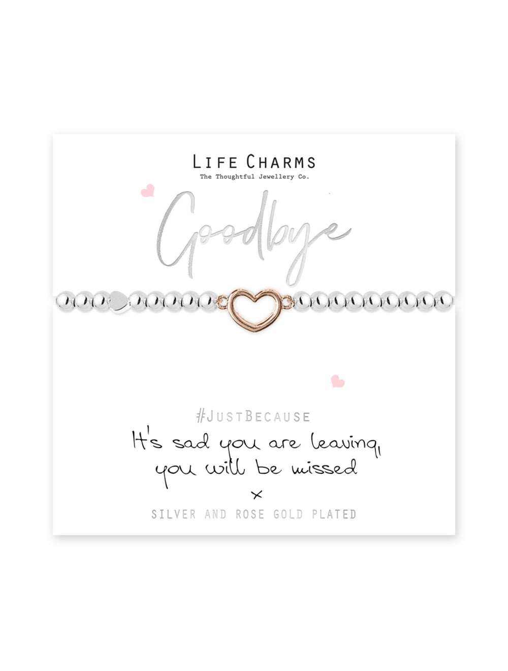 Life Charms Just Because Bracelets