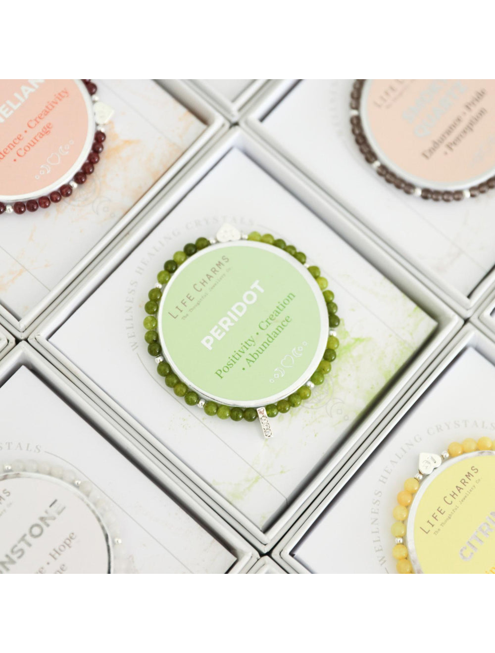 Life Charms Healing Stones Bracelet