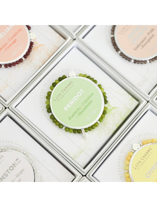 Life Charms Healing Stones Bracelet