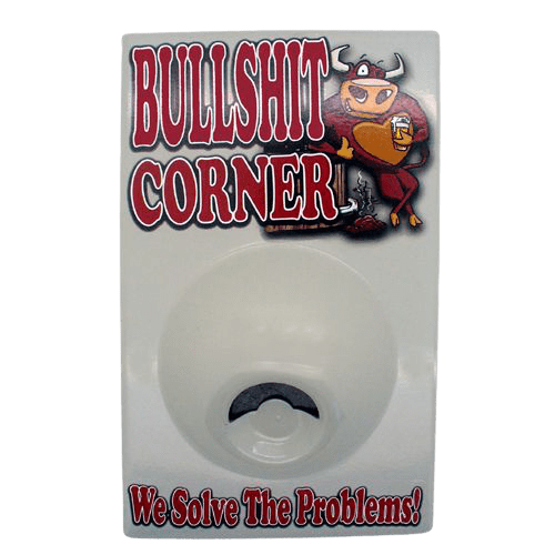 Bullshit Corner Magnetic Bottle Opener