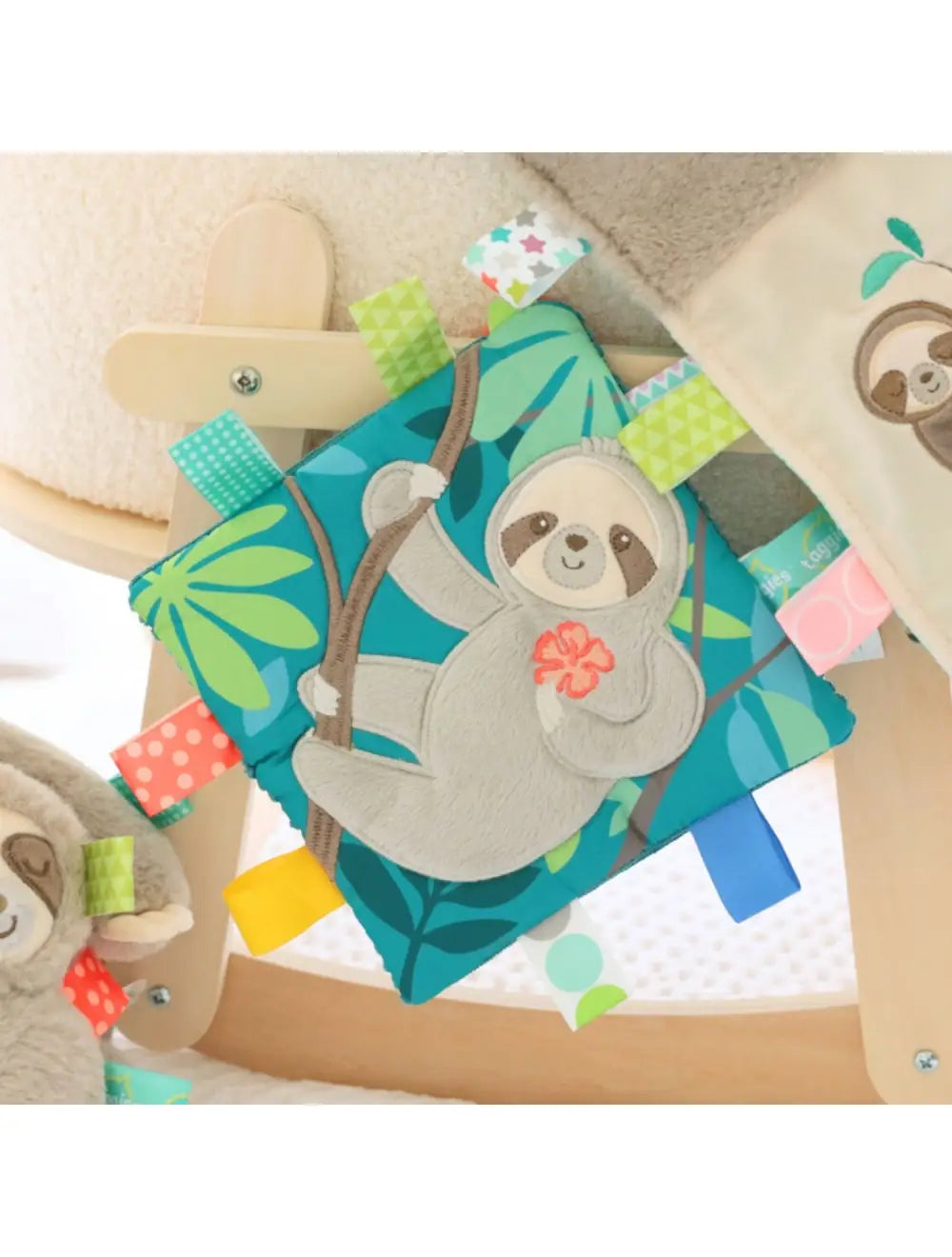 Taggies Molasses Sloth Crinkle Me | Mary Meyer
