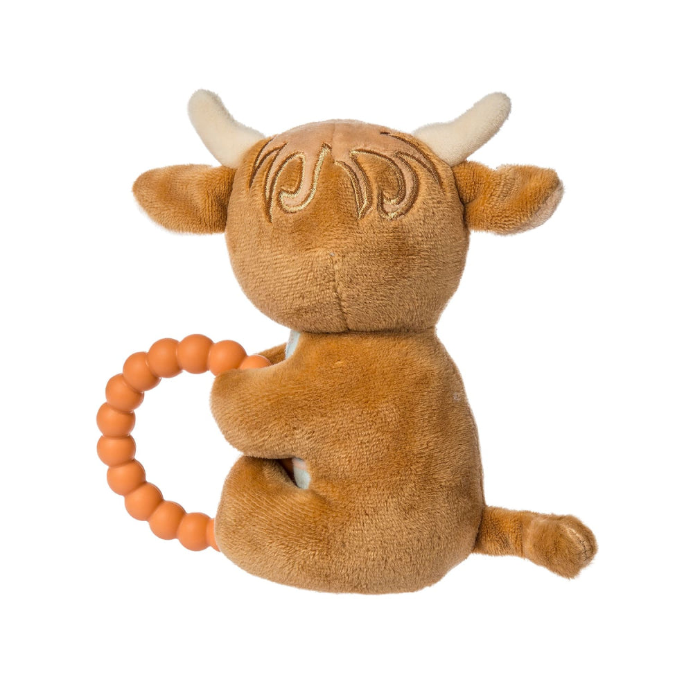 Hetty Highland Cow Teether Rattle | Mary Meyer