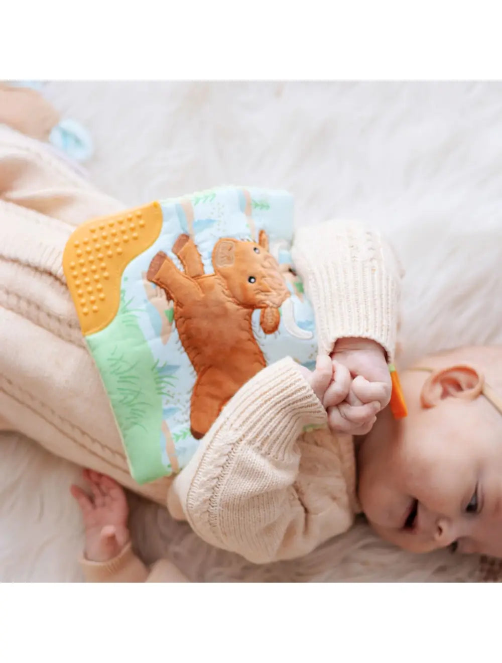 Hetty Highland Cow Crinkle Teether | Mary Meyer